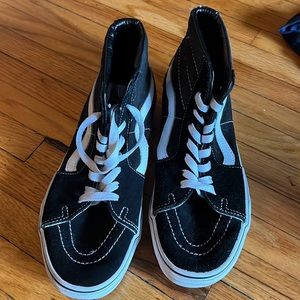 Vans, old school high tops w8/m6.5